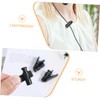 jojofuny 4pcs Earphone Cable Clips Heavy-Duty Headphone Wire Management Clips