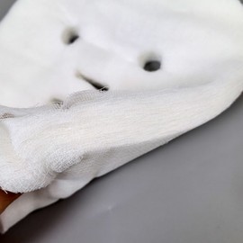 Modeling Plaster Gauze Cotton Sheet Dermatology Pack 100 Sheets Gauze Pack 100 Sheets - Face Shape 2ea