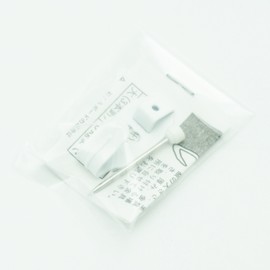 Fukui Metal Crafts 4053-W-5 Iron Horizontal X Hook for Hanging Frame on Wall, Small, White, 5 Pieces