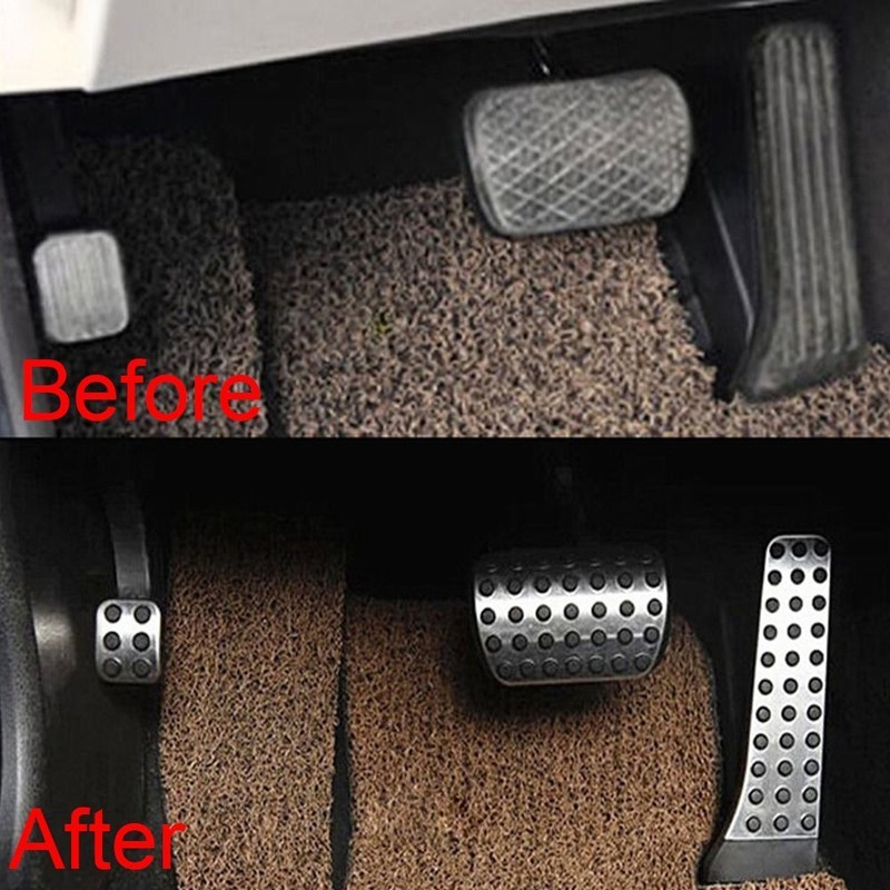 Sporty Gas Brake Foot Pedal Cover Plate For Benz C