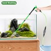 AQQA Aquarium Siphon Gravel Vacuum Fish Tank Cleaner kit,Stress Ball