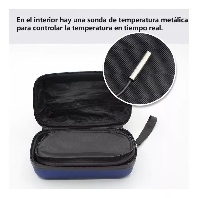 XINYUCHEN Estuche De Viaje Con Enfriador De Insulina Con Termómetro