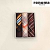 Renoma 대구백화점 레노마남녀3매 선염 손수건 세트(RDO202번) Daegu Department Store Renoma Unisex 3-Piece Dyed Handkerchief Set (RDO202)