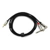 Mini-Jack to Dual Right-Angle 1/4" - DJ Smartphone Cable -