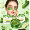 60 Parches Oculares Té Verde Reafirmantes Anti Ojeras