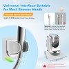 Hibbent Showerhead Holder, Strong Adhesive and Waterproof Handheld Shower Holder