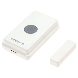 Safeguard Supply ERA-UTX 4000' Wireless Push Button & Magnetic Door Chime Contact Transmitter - For Use With All Safeguard Supply ERA Wireless Door Bell Receivers & Wireless Doorbell Kit Chimes