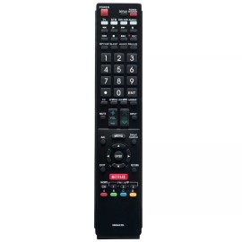 Unbranded GB004WJSA TV Remote for Sharp LC-60C7500U LC-80C6500U LC-70LE650U LC-60LE650U