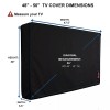 iBirdie Outdoor Waterproof and Weatherproof TV Cover for 50 inch