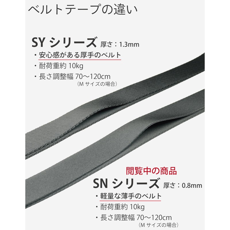 No BoRDER Replacement Shoulder Strap, 1 inch (25 mm) Width,