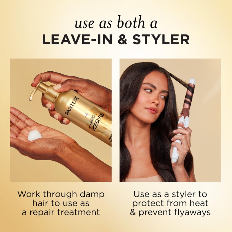 Pantene Miracle Rescue Keratin Leave-In Repair Treatment, 225 mL