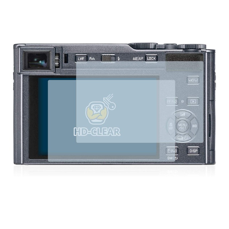 BROTECT Pack of 2 screen protectors compatible with Leica C-Lux