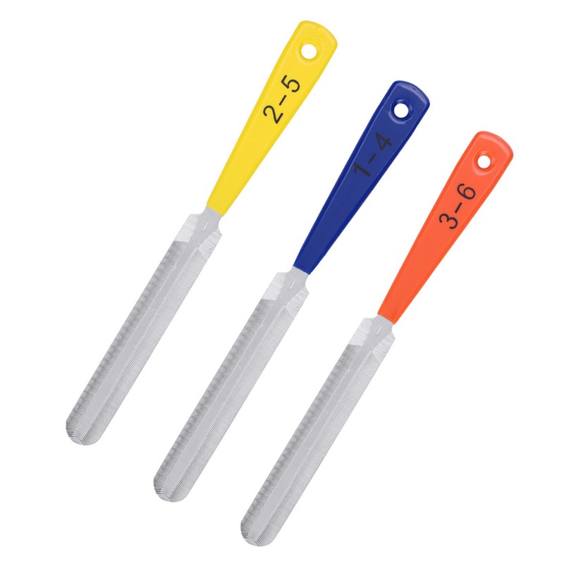 3PCS Guitar Nut File Nail Puller Repair Tool for Bass