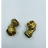 UKDD® 15mm Compression by 3/4" BSP Brass Male Iron Elbow