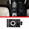 Unbranded Alloy Terrain Mode Button Decoration Stickers For Land Rover