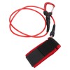 Freediving Lanyard Leash Diving Safety Rope Cable with Wristband Carabiner