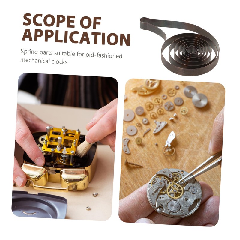 Zerodeko Mechanical Replacement Part for Alarm Clock Metal Clockwork and