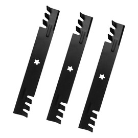 KANXAJJY (3PCS) 173921 Gator Mulching Lawn Mower Blades - Replace OEM 180054 173920 532180054 532173920 532173921 - Fits Husqvarna 2748GLS YTH2448 Poulan PB20VA48 - for 48 Inch Deck