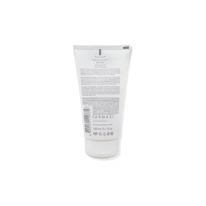 Gel Masaje Paprika & Chile Flacidez Y Celulitis 150ml