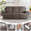 TAOCOCO 100% Waterproof Recliner Sofa Cover, Non Slip Split Couch