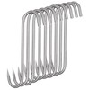 LANIAKEA 10PCS Meat Hook, 8.66'' Stainless Steel Meat Hooks Meat