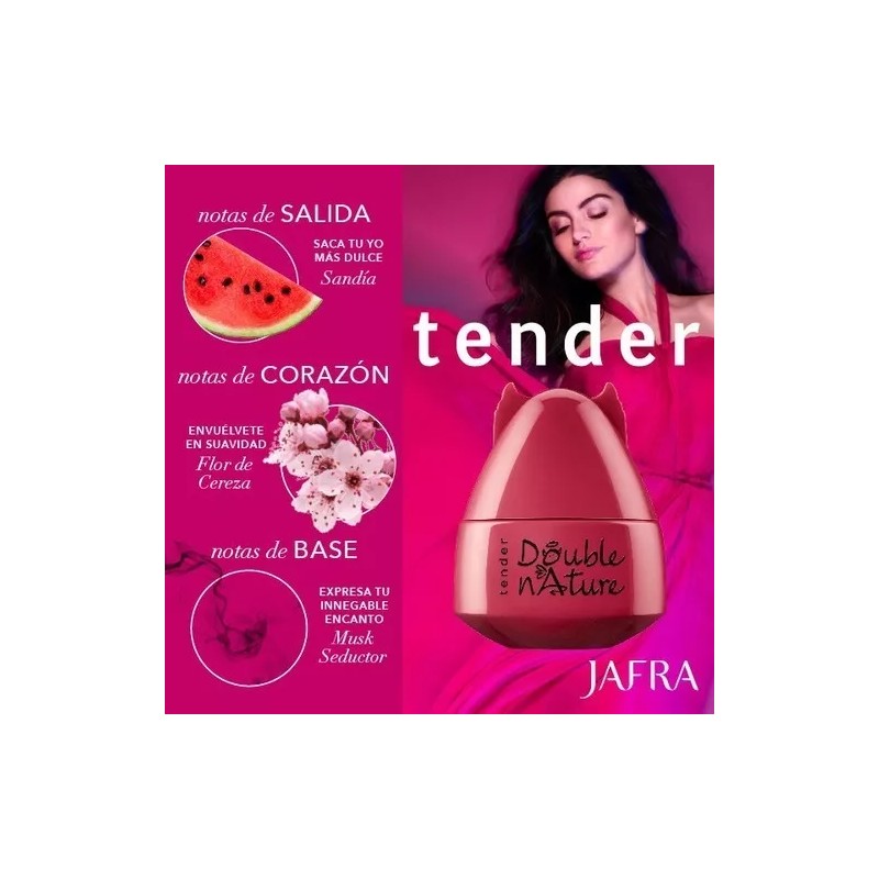 Jafra Double Nature Tender Diablito Jafra + Locion Corporal Brillo
