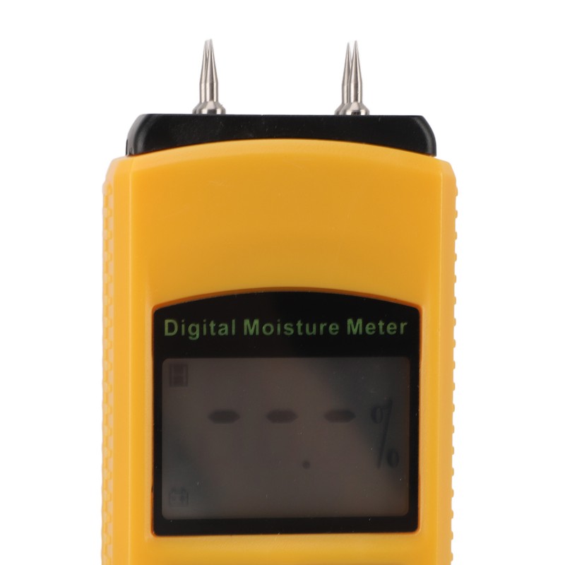 Wood Moisture Meter Portable Digital Damp Detector LCD Display Moisture