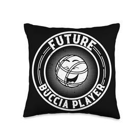 Bocce Ball Player Baby Boccia Player Future Boccia Bocce Ball Player Kids Throw Pillow, 16x16, Multicolor
