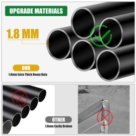 WeValor 25 Ft Super Thick Flag Pole Kit -13 Gauge Heavy Duty Aluminum Flagpole with 3x5 American Flag - Outdoor Sectional Flagpoles for Yard, Residential, and Commercial