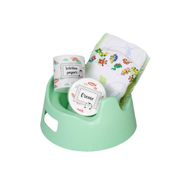 Heless 806 4-Piece Dolls Night Pot Set with Accessories for