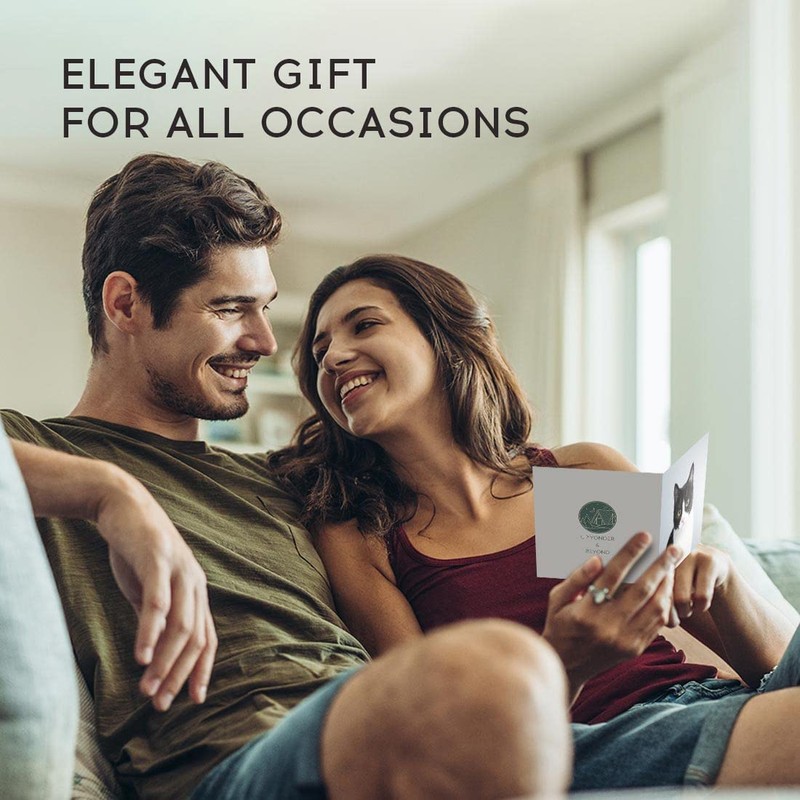 1 x Greeting Card Black & White Cat Kitten Pet