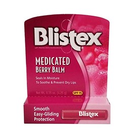 Blistex Bálsamo labial medicado SPF 15 Berry - 0.15 oz