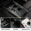 XITER Carbon Fibre Style Car Gear Shift Knob Console Panel