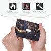 Nadoabtm Decorative Light Switch Cover Plate Gothic Celestial Gold Moon