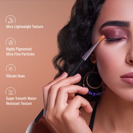 SWISS BEAUTY Ultimate 9 Pigmented Colors Eyeshadow Palette Long Wearing And Easily Blendable Eye Makeup Palette Matte, Shimmery And Metallic Finish -Multicolor-04, 6G