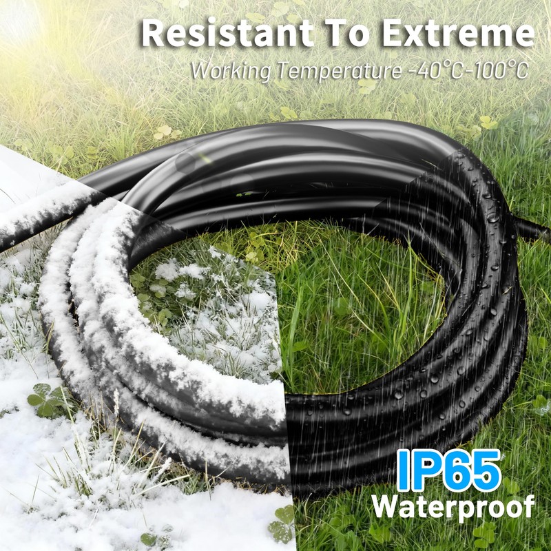 50FT L5-30P/L5-30R 30 Amp Generator Extension Cord, Twist Lock ETL