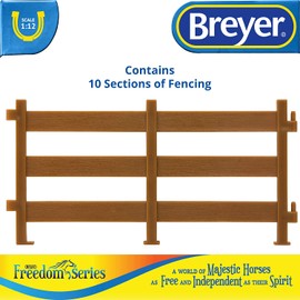 Breyer Freedom Series (Classics) Horse Corral Fencing Accessories Set | 10Piece Accessory Set | 1: 12 Scale (Classics) | Model #61064