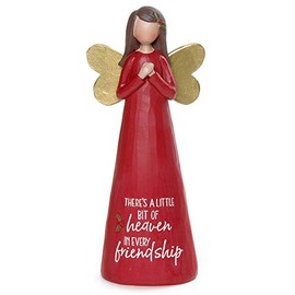 Feather & Grace Angel Figurine Heavenly Friendship Guardian Angel Xmas Gift 12923