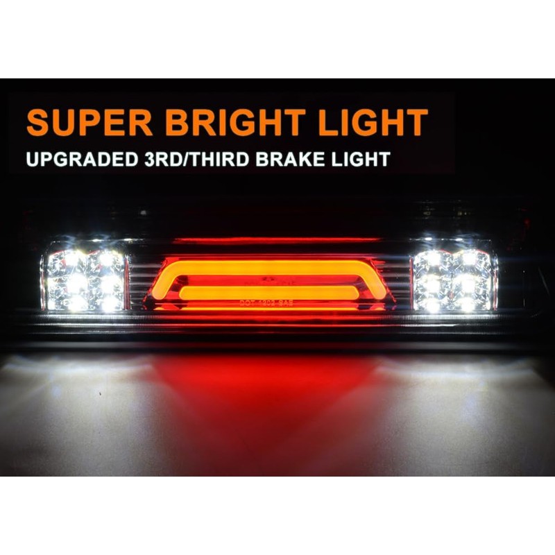 G-PLUS Rear LED Third Brake Light Compatible With Ford F150