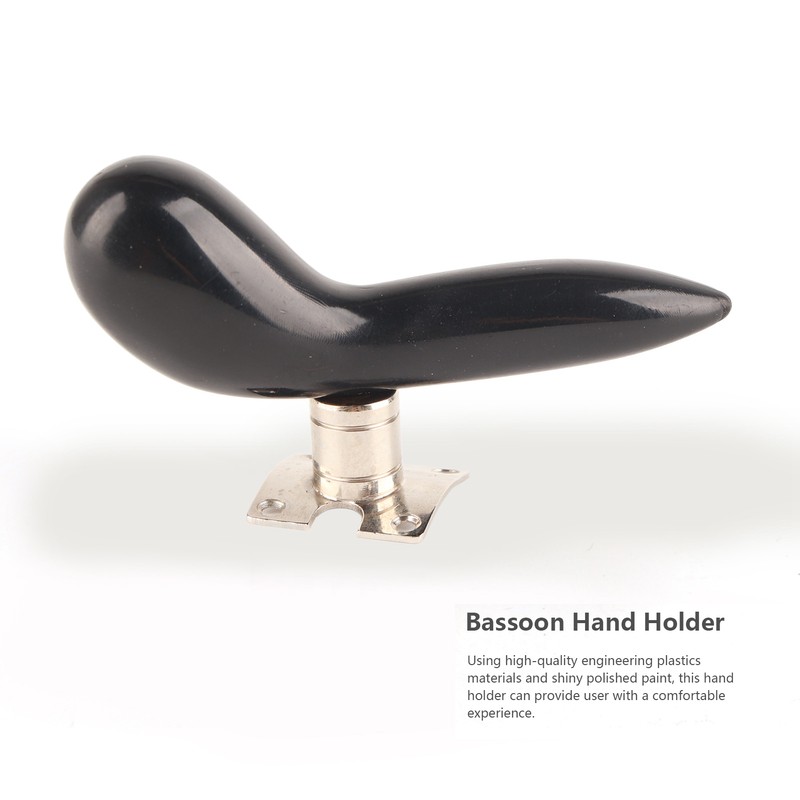 Bassoon Hand Holder Polished Ergonomic Instrument Accessory with Corrosion‑Resistant Base
