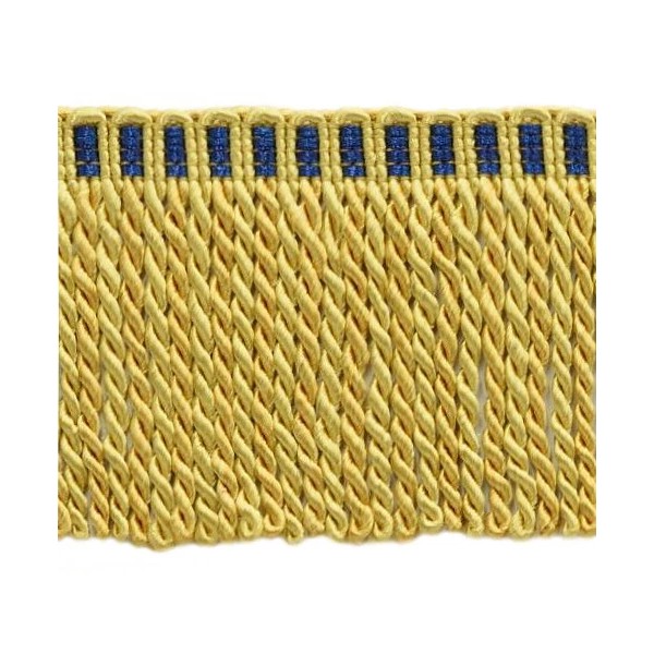 DÉCOPRO (TM) Bullion Fringe Trim with Knitted Header, Color# 4875T