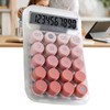 Cute Calculator with Transparent Gradient Appearance Easy to Read Screen