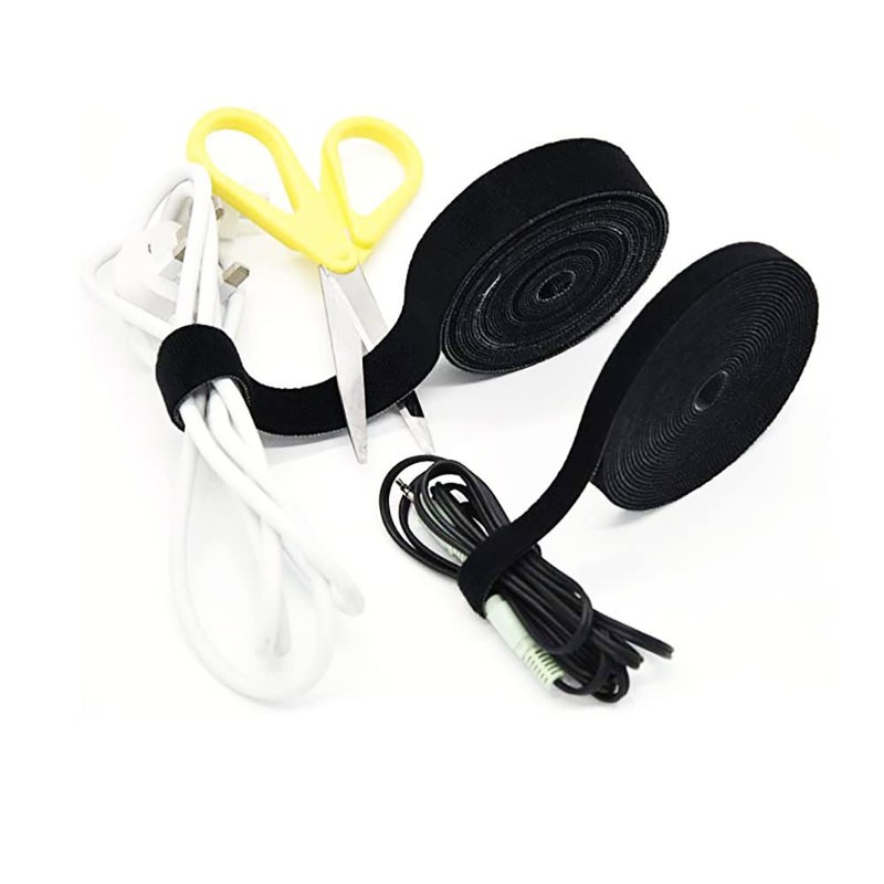 3 m Velcro Fastening Tape Cable Ties for Cable Management