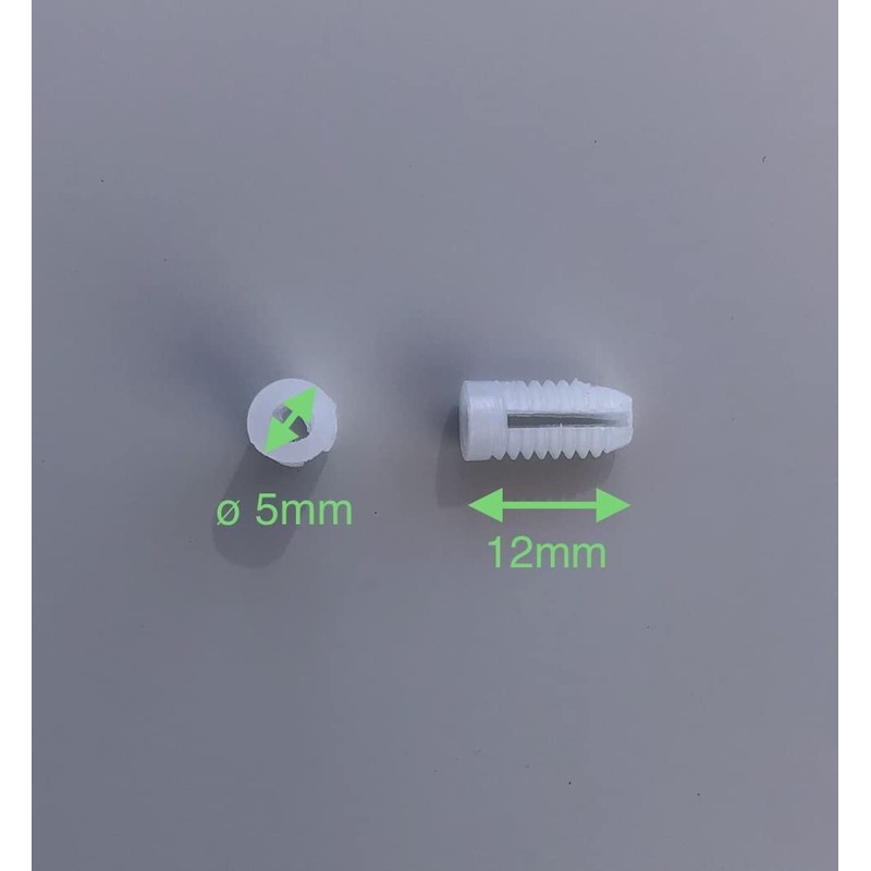 NELI Set of 2 hinges with soft close suitable for