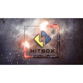 HITBOX Welding Glove TIG Heat Resistant Unibody Cow Split Leather Mitts TIG MIG W/16''