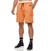 Indicode Men's Dannie Cargo Sweat Shorts with Drawstring, Men's Shorts,