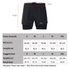 Lixada Men's 2 in 1 Running Shorts Quick Dry Breathable