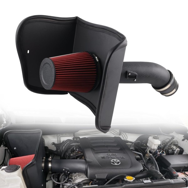 RiAiCiING Cold Air Intake Kit with Heat Shield Compatible with