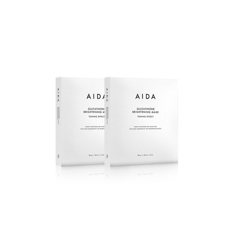 [2 Boxes 8 Sheets] Glutathione Brightening Mask-Toning Effect 2BOX /