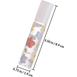 Set de 6 Aceites Labiales Hidratantes Brillo, Fácil de Llevar, Envases de Plástico de 6.3ml, Adecuado para Mujeres y Niñas, para Llevar en Bolsas o Mochilas Varios estilos